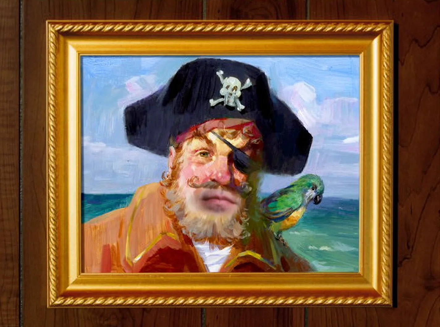 The pirate from SpongeBob