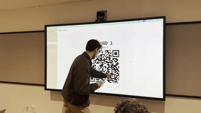 I don't scan the QR code and am met with a gif of Rick Astley crying, and I smile